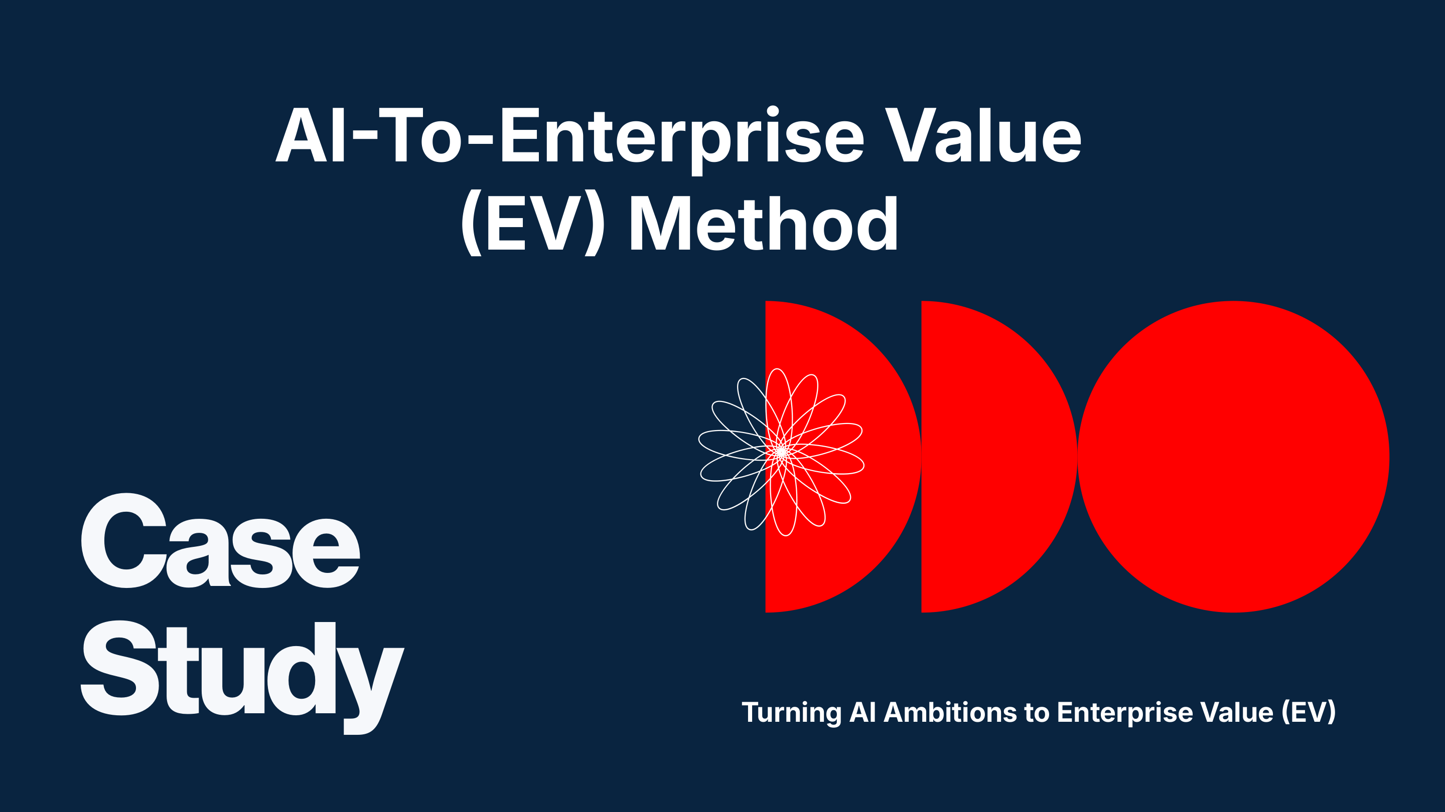 Turning AI Ambitions to Enterprise Value (EV) cover